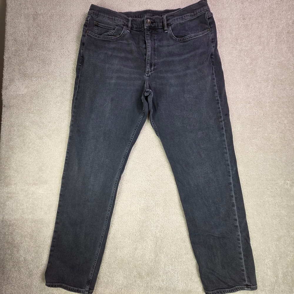 Rag & Bone New York Fit 2 Slim Jeans Mens 38x31 Grey Stretch 5 Pocket Flat